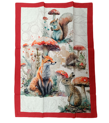 SET STROFINACCIO 2PZ FOX 50X70 Tellini S.r.l. Ingrosso Abbigliamento